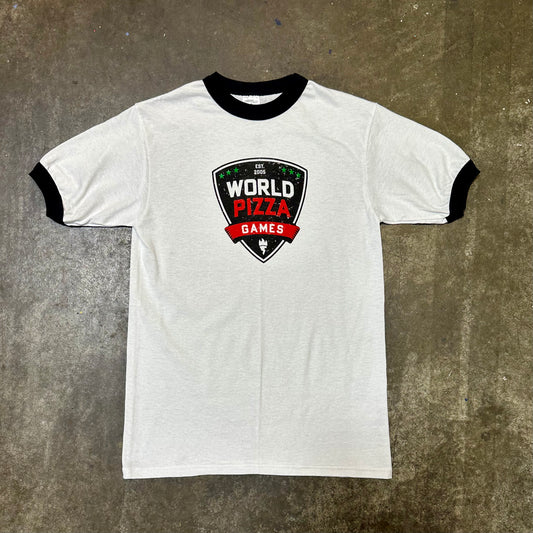 World Pizza Games Logo Ringer T-Shirt