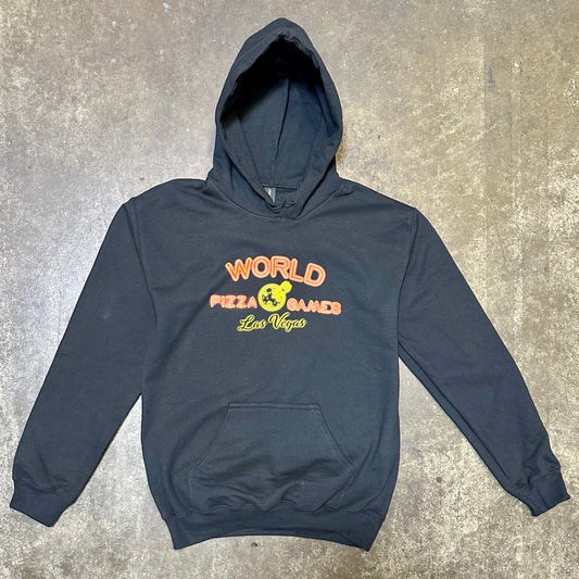 World Pizza Games Neon Sign Hoodie