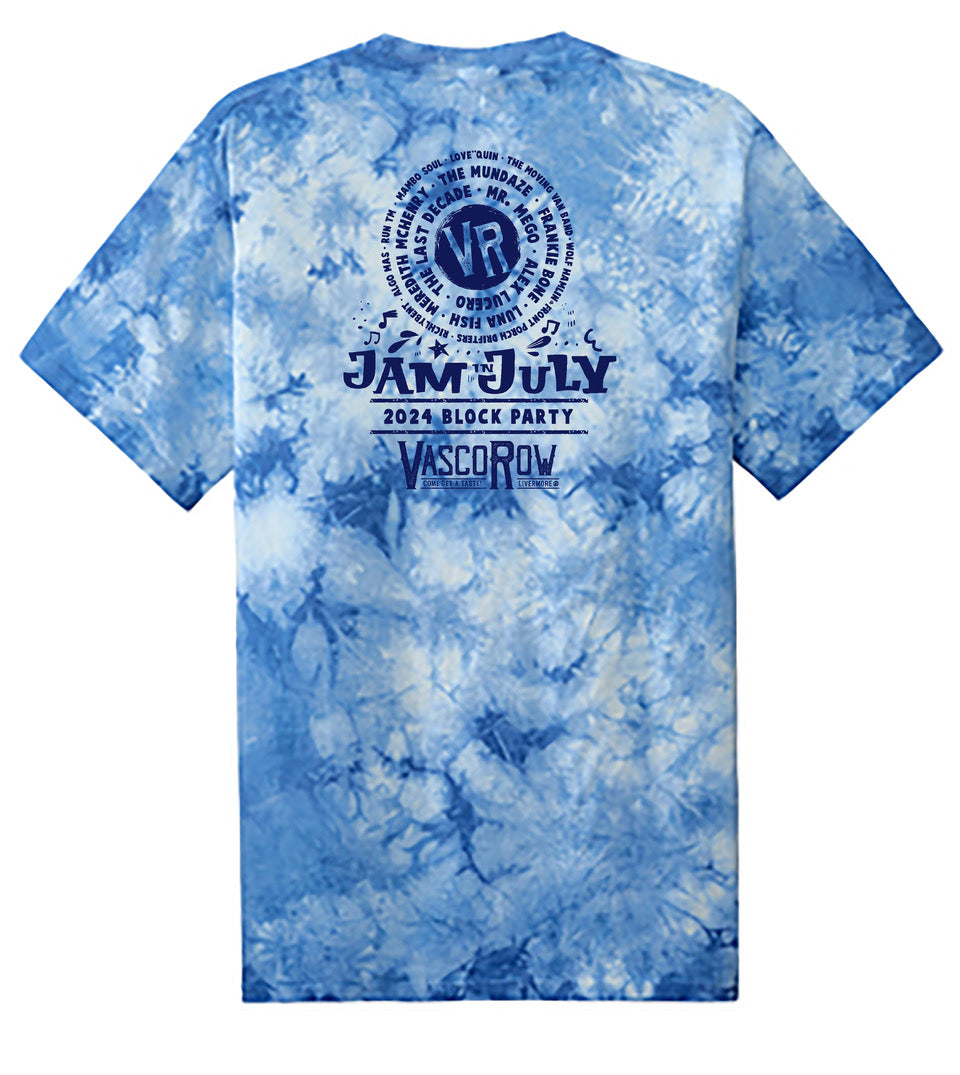 Jam July T-Shirt (Tie-Dye)